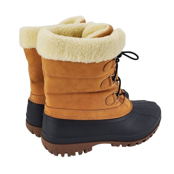 CHOOKA Boots 6 Duck Waterproof Cold Weather Winter Snow Rain Shoes Shearling Fur - Picture 7 of 15